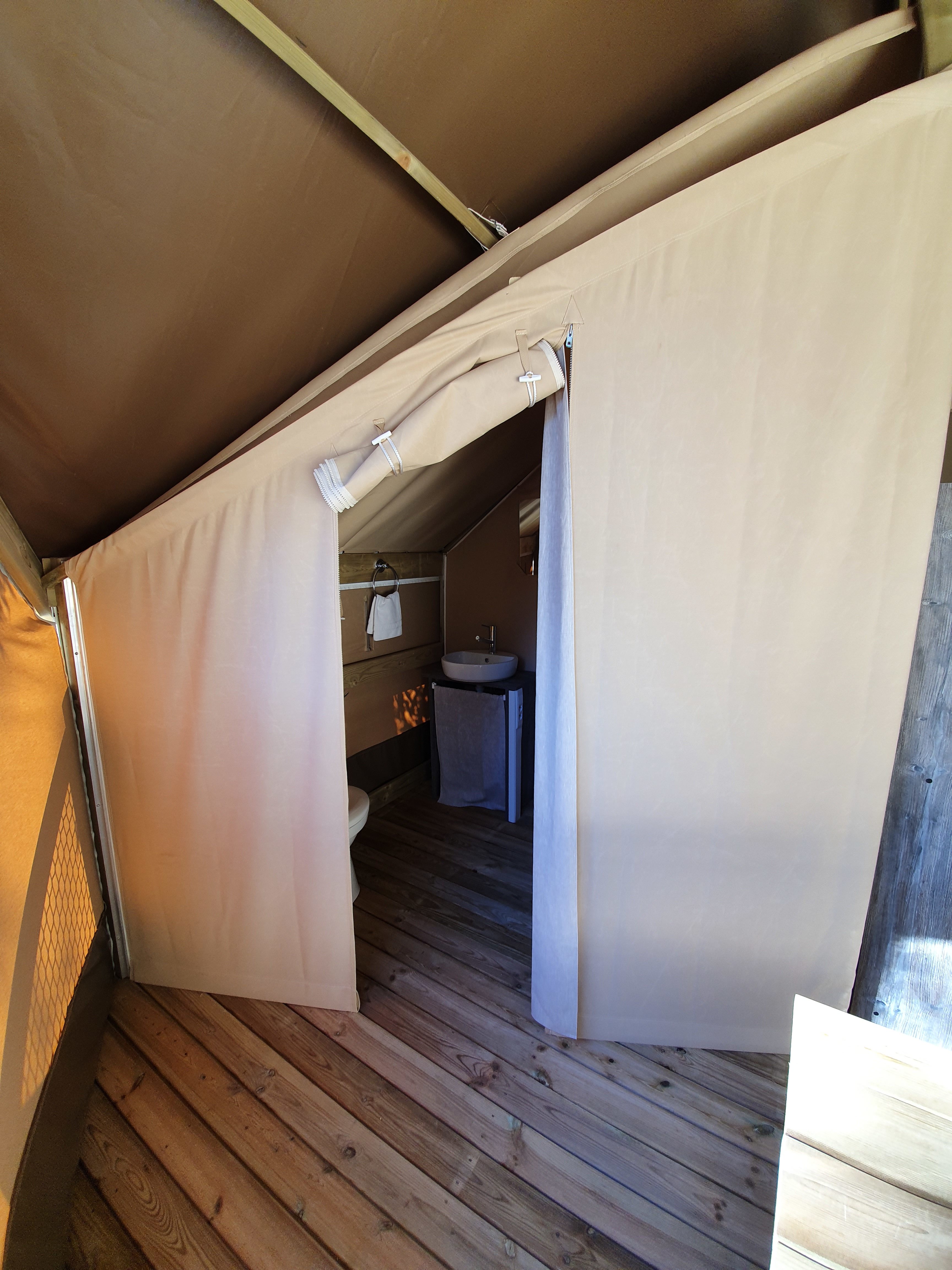 Tente lodge à Camping Calvi en Corse